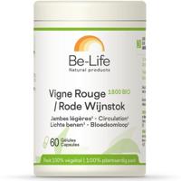 Be-Life Rode wijnstok 1800 bio 60 Softgels