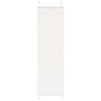 Pliss rolgordijn 60x200 cm stofbreedte 59,4 cm polyester wit