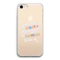 Right Place: iPhone 7 Transparant Hoesje