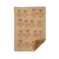 Klippan wiegdeken wol hand in hand-Taupe