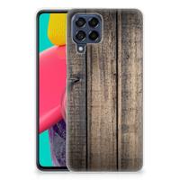 Samsung Galaxy M53 | Bumper Hoesje | Steigerhout