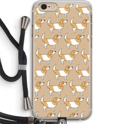 Doggy: iPhone 6 PLUS / 6S PLUS Transparant Hoesje met koord