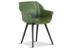 Hartman Sophie studio dining tuinstoel moss green - met gratis kussen