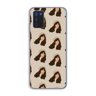 Bonjour mon amour: Samsung Galaxy A03s Transparant Hoesje