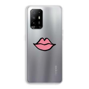 Kusje: Oppo A94 5G Transparant Hoesje