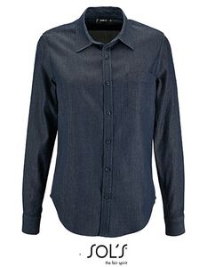 Sol’s L02101 Women`s Denim Shirt Barry