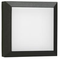 Albert Vierkante wandlamp buiten Parel 19cm-zwart 666560 - thumbnail