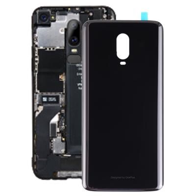 Originele batterij terug dekking voor OnePlus 6T(Black)