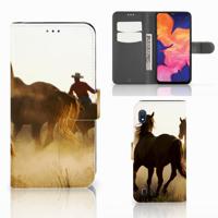 Samsung Galaxy A10 | Telefoonhoesje | Met pasjeshouder | Design Cowboy