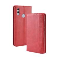 Magnetische Buckle retro textuur horizontale Flip lederen case voor Huawei Honor 10 Lite/P Smart (2019)/Nova Lite 3 met houder & kaartsleuven & porte