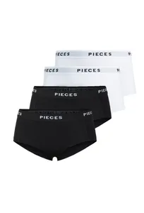 Pieces  4-Pack Dames shorts - Solid