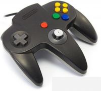 Nintendo 64 Controller Zwart/Grijs - thumbnail