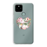 GRL PWR Flower: Google Pixel 5 Transparant Hoesje