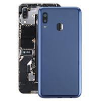 Batterij achtercover met Zijkleutels voor Galaxy A20e (blauw)