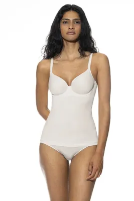 Mey BH hemdje met beugel - Bra top Joan - Viscose bh en hemd in een zonder vulling - Wit - Zwart - Copy