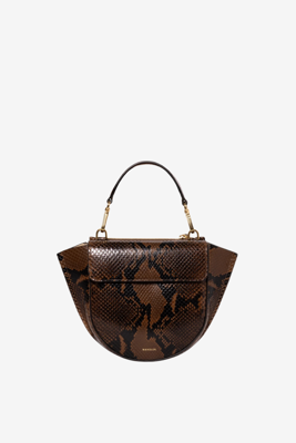 Wandler crossbody Hortensia Mini 000025-1765 brown python