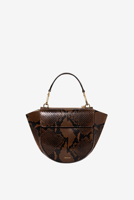 Wandler crossbody Hortensia Mini 000025-1765 brown python