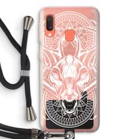 Oh Deer: Samsung Galaxy A20e Transparant Hoesje met koord