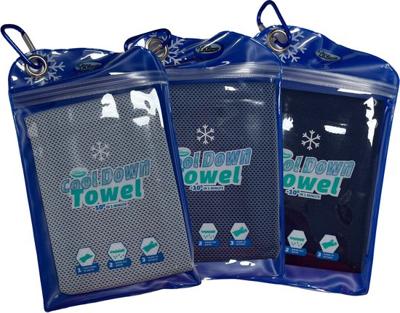 3-pack Cool Down Towel - Verkoelende handdoek - Blauw