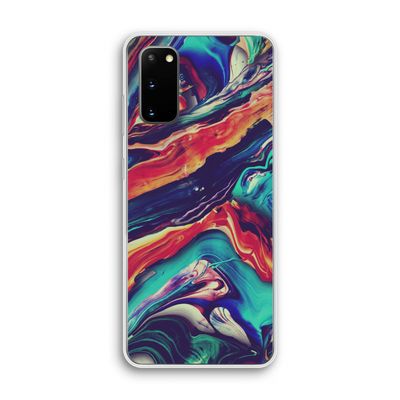 Chameleon Sun: Samsung Galaxy S20 Transparant Hoesje
