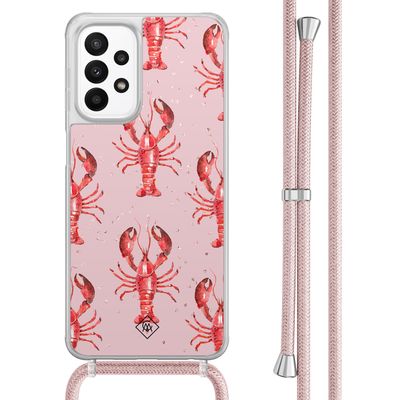 Samsung Galaxy A23 hoesje met koord - Lobster