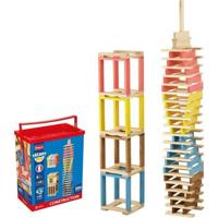 Técap Multicolor - Balanceer- en constructiespel - JEUJURA - 200 stukjes
