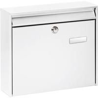 Burg Wächter POTSDAM 877 W Potsdam 877 W Brievenbus Plaatstaal Wit