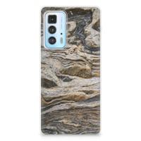 Motorola Edge 20 Pro | TPU | Siliconen hoesje | Steen