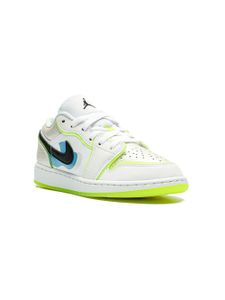 Jordan Kids "baskets mi-montantes Air Jordan 1 SE ""Warped Swoosh'""" - Blanc