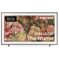 Samsung QLED 4K The Frame LS03D QLED-TV 214 cm 85 inch Energielabel G (A - G) CI+*, DVB-T2 HD, WiFi, UHD, Smart TV, QLED Zwart - thumbnail