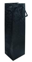 Draagtas iezzy (wijn)fles 9x10x33cm celebration | 5 stuks