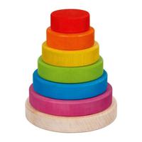 Goki houten stapeltoren, 7dlg.