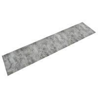 VidaXL Keukenmat wasbaar betonprint 60x300 cm fluweel