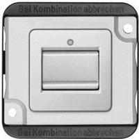 Merten MEG3116-7060 Wisselschakelaar Inzetstuk Zilver 1 stuk(s)