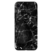 Zwart Marmer 2: iPhone XR Tough Case
