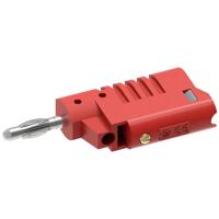 Electro PJP 1080-CD1-R Banaanstekker Stekker, recht Stift-Ø: 4 mm Rood 1 stuk(s)