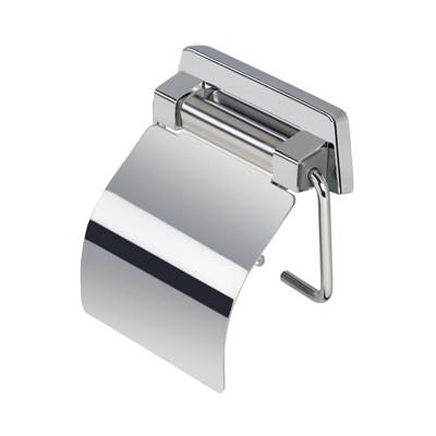 Toiletrolhouder Geesa Standard | Met klep | Chroom