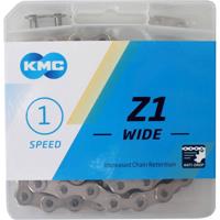 KMC Ketting single speed z1 wide 112 schakels - zilver