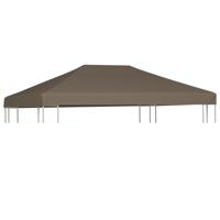 VidaXL Prieeldak 310 g/m² 3x4 m taupe