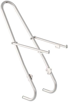 Tubus Fr.rack tara titan 28" silver
