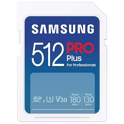 Samsung PRO Plus SDXC 512GB UHS-I V30 (2023)