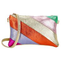 Charm London Schoudertasje Shiny Anna Regenboog