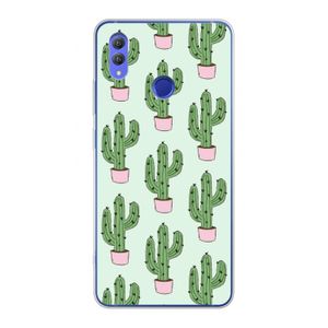 Cactus Lover: Honor Note 10 Transparant Hoesje