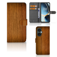 OnePlus Nord CE 3 Lite Book Style Case Donker Hout