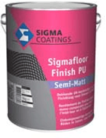 sigma sigmafloor finish pu semi-matt kleur 5 kg - thumbnail