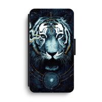 Darkness Tiger: iPhone XS Max Flip Hoesje