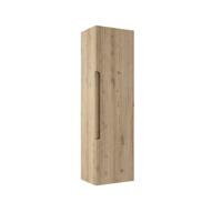 Saniclass Prime Balance Hoge Kast - 120x34.5x26.9cm - 1 deur - rustiek eiken - MDF RC/074822