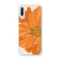 Orange Ellila flower: Samsung Galaxy A70 Transparant Hoesje
