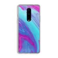 Zweverige regenboog: OnePlus 8 Transparant Hoesje