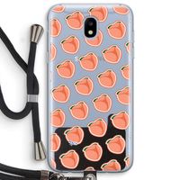 Just peachy: Samsung Galaxy J5 (2017) Transparant Hoesje met koord